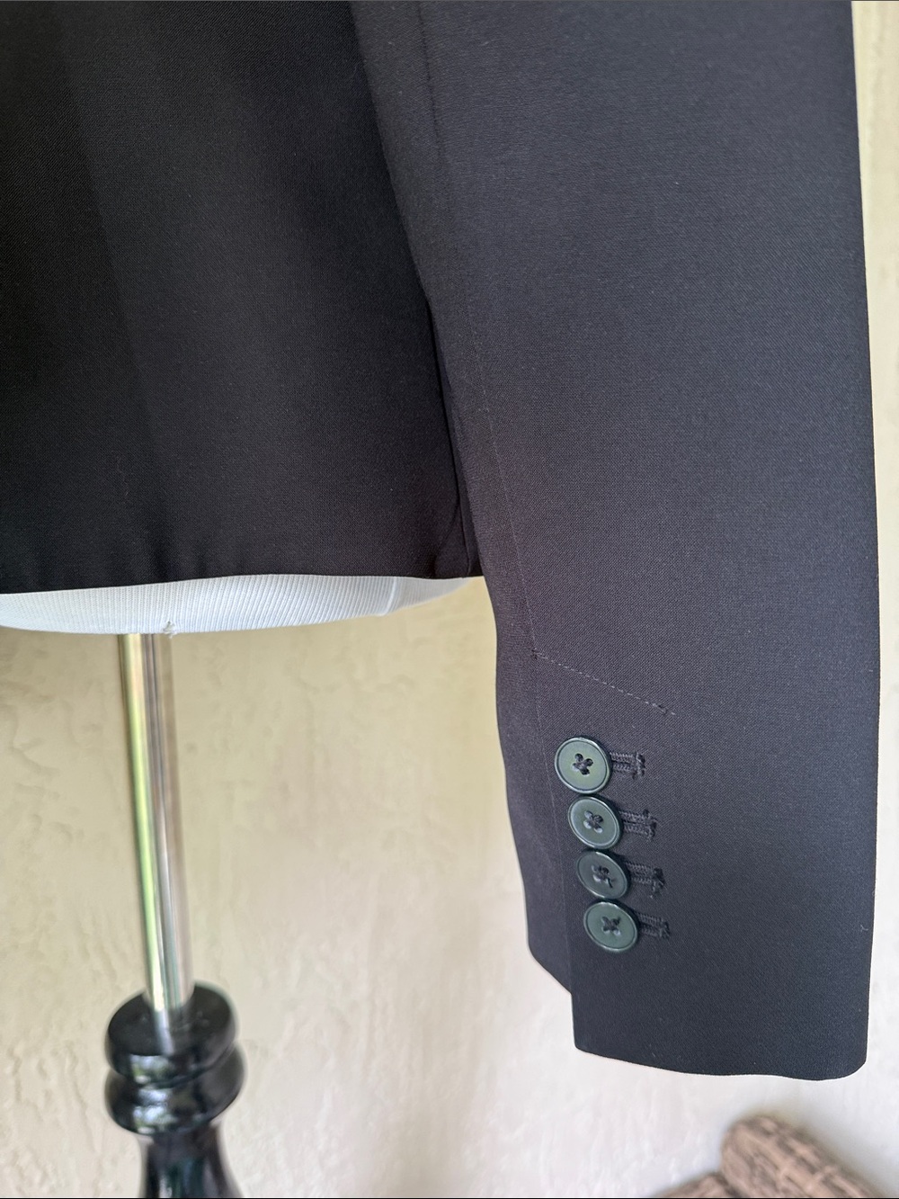 Liz Claiborne Black Single-Button Women's Blazer - Picture 9 of 11